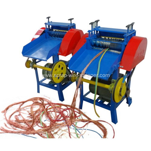 shearing crush and electrostatic separation